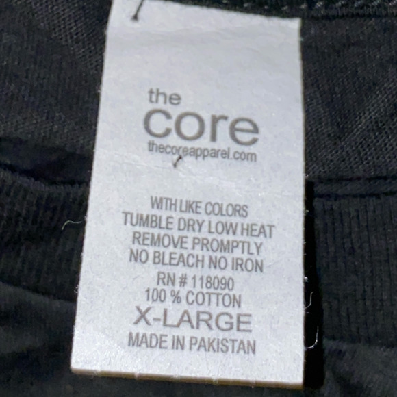 NWOT Led Zeppelin America Tour 1977 Logo T-Shirt Size - XL Color - Black - Picture 3 of 6